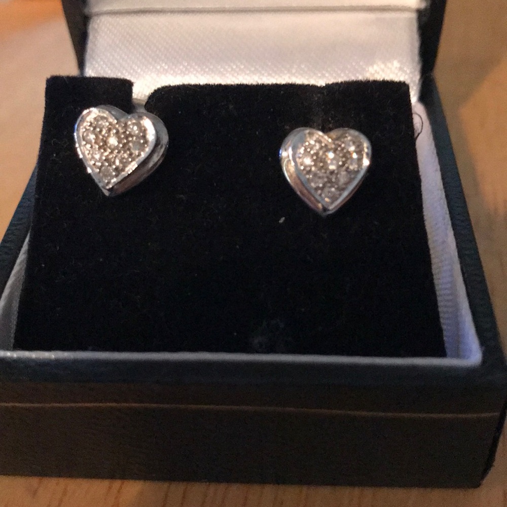 Heart shaped earrings